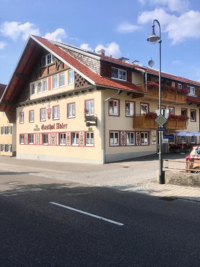 Gasthof Adler Unterthingau Exterior foto